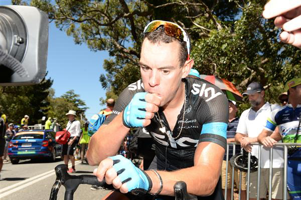 Richie Porte after the stage